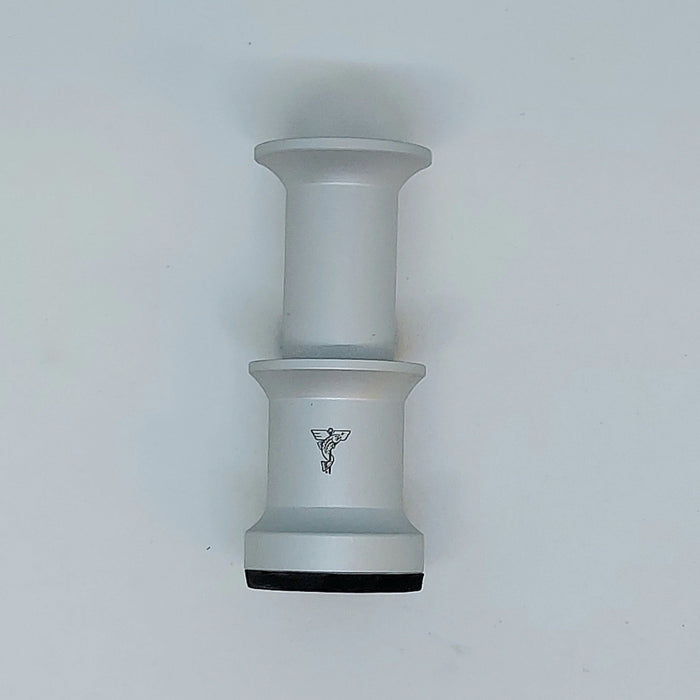 Dr. Slick Aluminum hair stacker used for stacking synthetic or heavy static materials when tying fly fishing flies