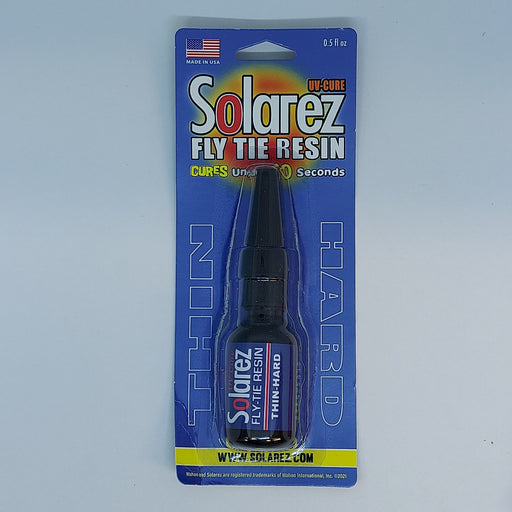 a package of thin hard solarez fly tie resin