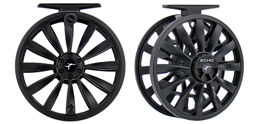 Echo bravo lt reel front and back views