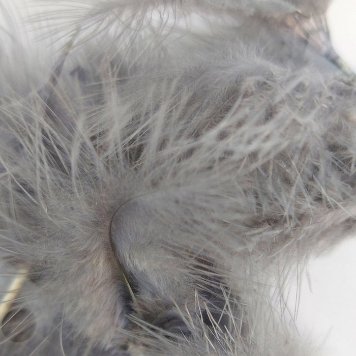 close up mm137 chickabou shad grayfeathers