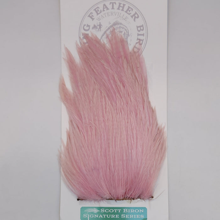 a light pink hackle from Ewin's Scott Biron Signature series