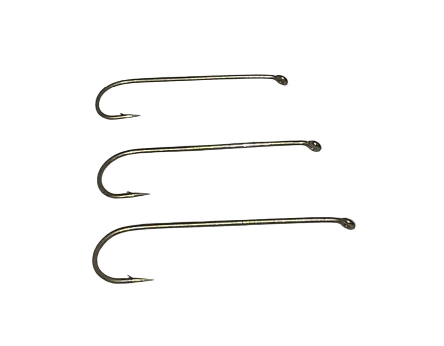 three sizes of Lightning Strike Streamer Hooks ST5 - Rangeley Region Sports Shop