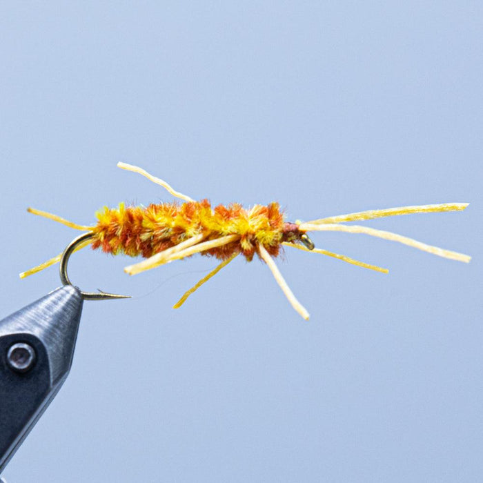 pats rubberlegs at a maine fly shop