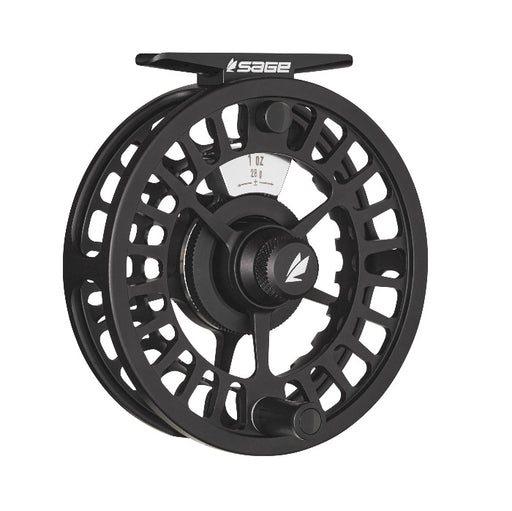 ESN Reel at an angle in stealth color