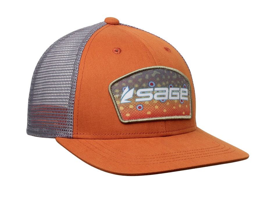 Sage Brook Trout Trucker Hat - Rangeley Region Sports Shop