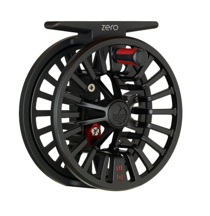 redington black colored zero reel on white background