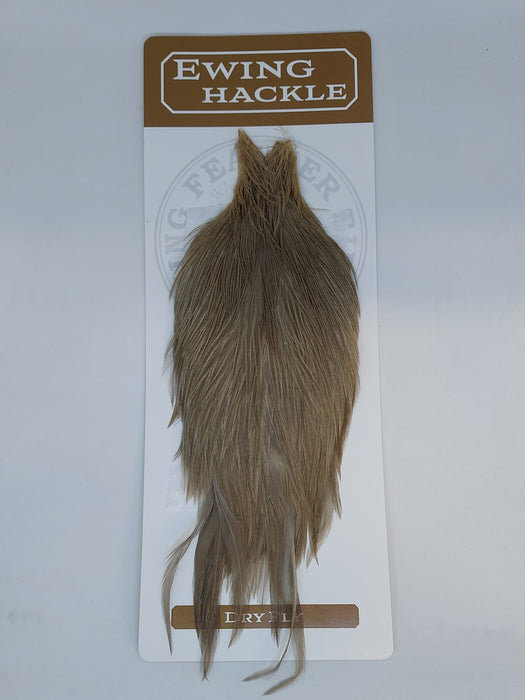 Ewing Hackle Dry Fly Cape - Dun