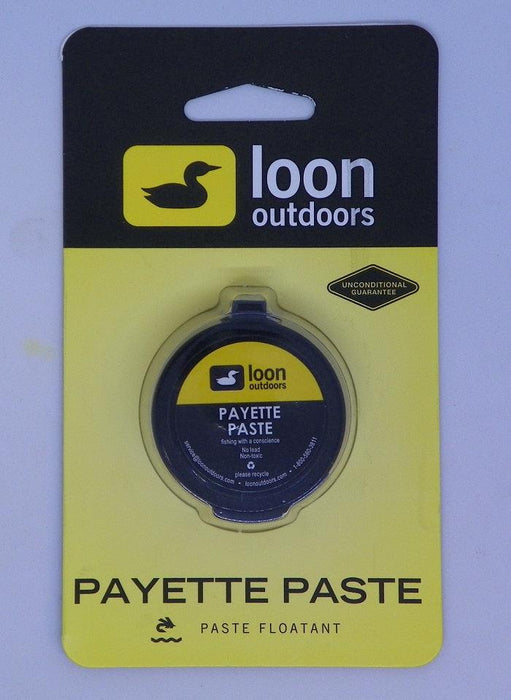 a blister pack of Loon Payette paste