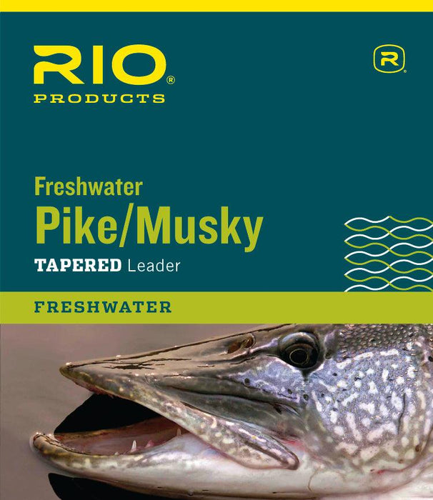Rio Pike/Musky Tapered Leader Freshwater label