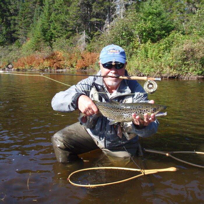 landlocked salmon from the kennebago in september from a maine fly shop