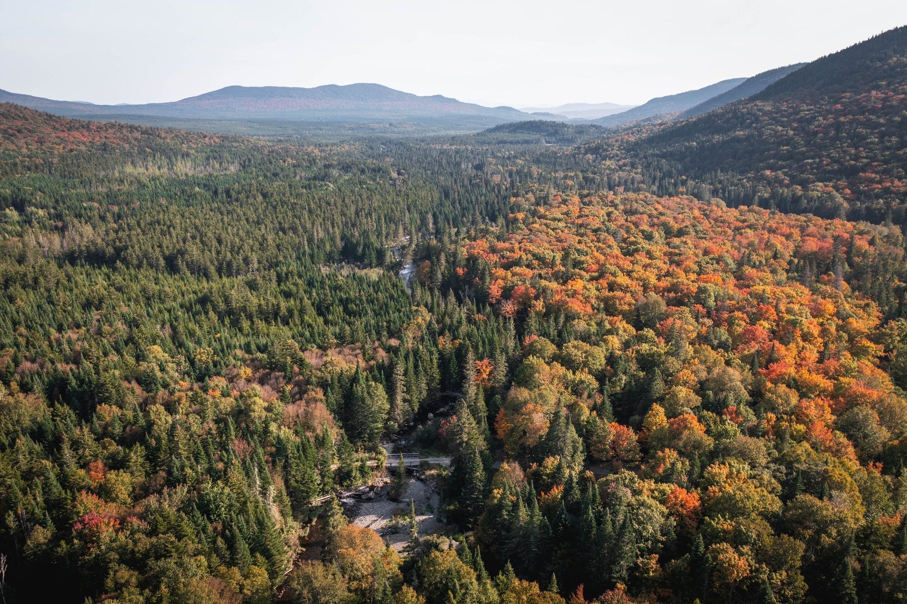 river in the fall