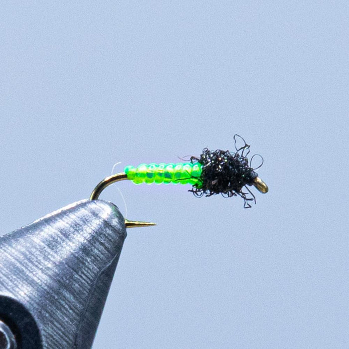 green caddis nymph rockworm