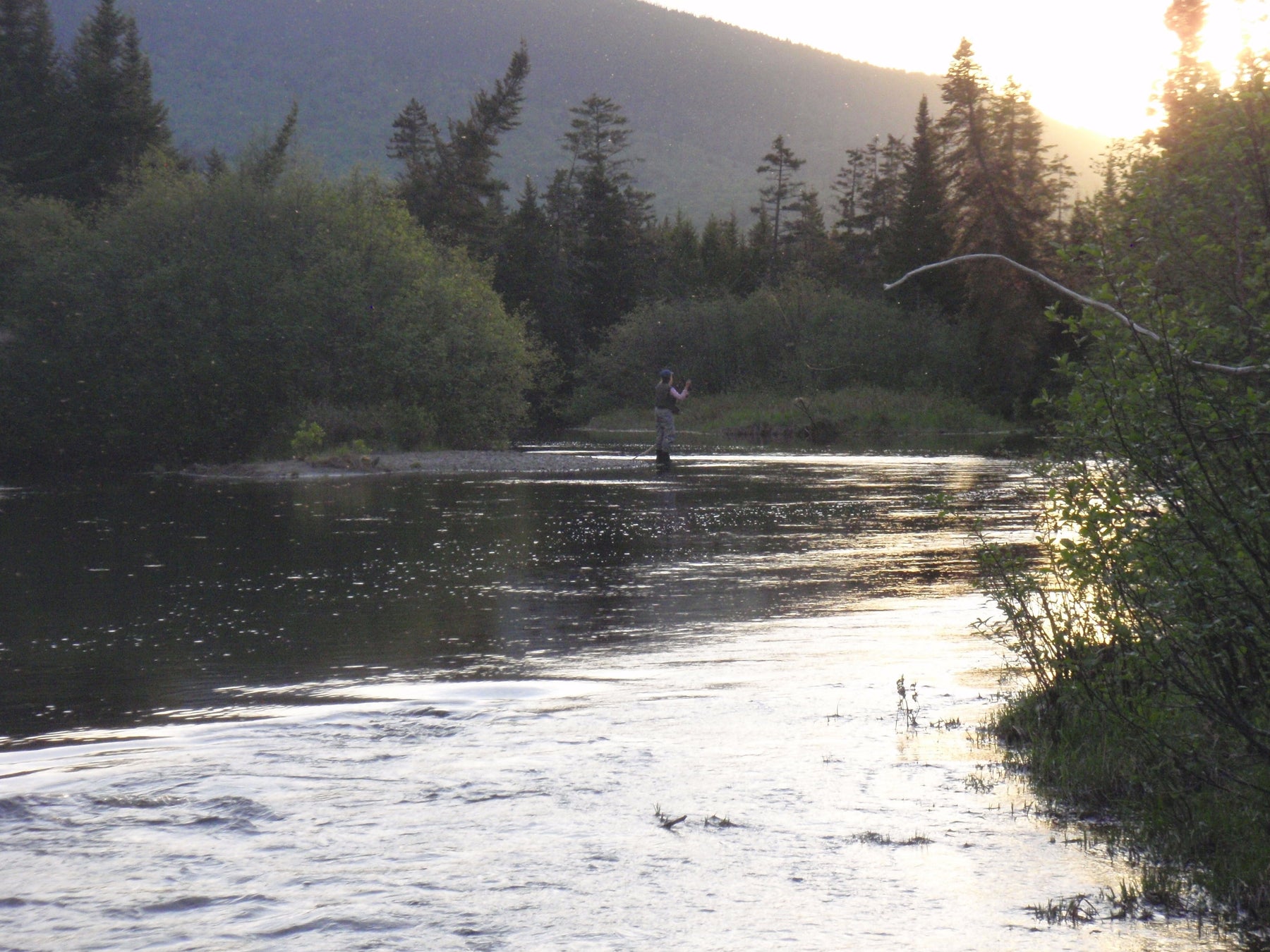 fly fishing in rangeley
