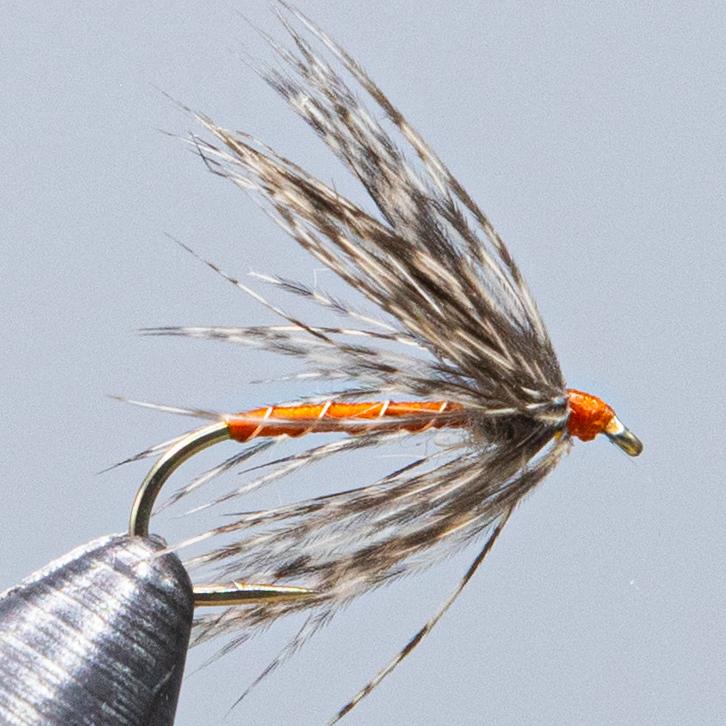 partridge and orange soft hackle wet fly