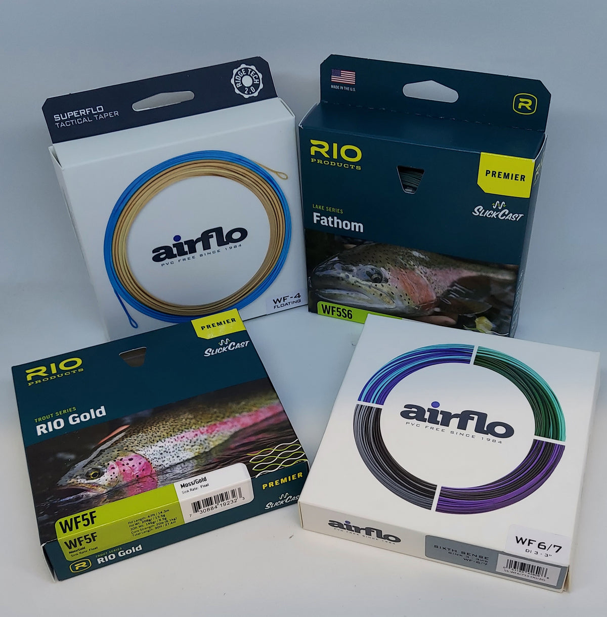 new airflo velocity intro performance WF8F optic green trout fly fishing  line