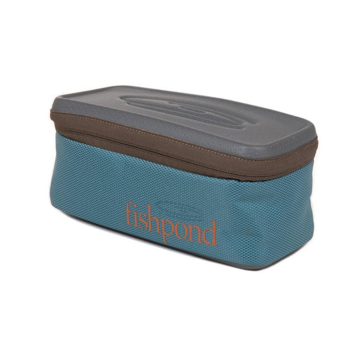 blue and gray reel case from Fishpond