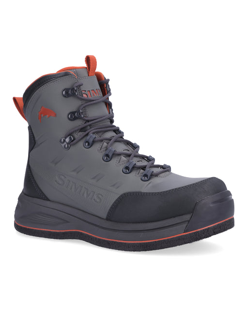 side view of a Simms Freestone wading boot
