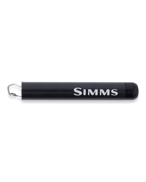 front of black retractor showing SImms name