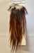 Long brown dry fly saddle feathers graded 6-8