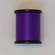 Purple thread spool with black end caps