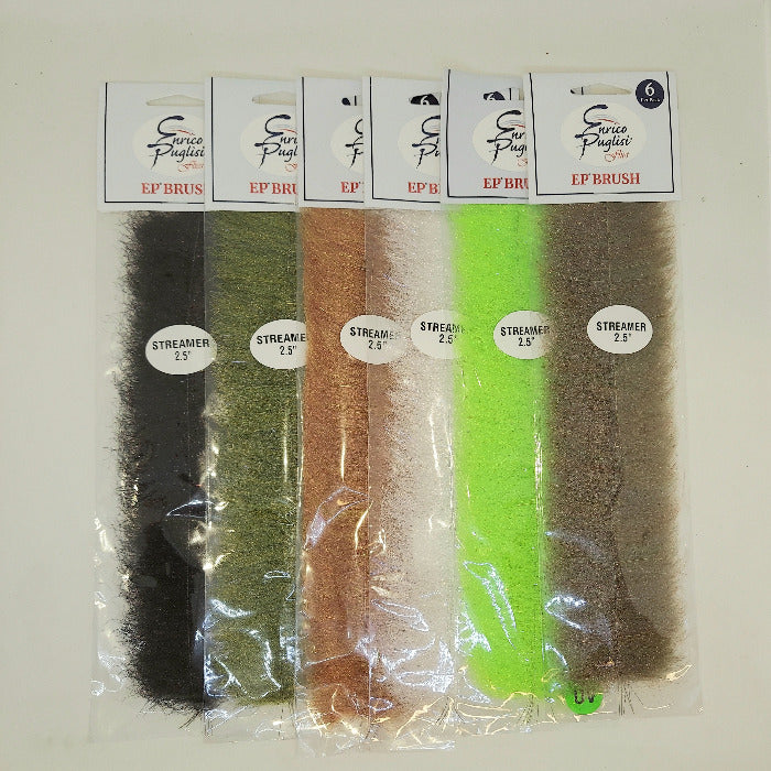 EP Streamer Brush 2.5 in assortment of packaged brushes in multiple colors
