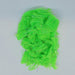 a bundle of chartreuse body fur for fly tying