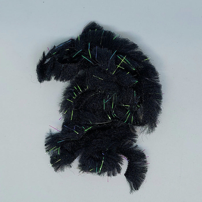 a bundle for black body fur for fly tying