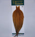 a Hebert Miner Barred Medium Ginger Cape for fly tying from Whiting Farms