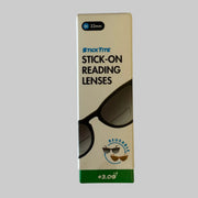 Stick-on reading lenses box, +3.00 magnification, 32mm size