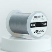 Veevus 16/0 thread spool, grey