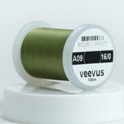 Veevus 16/0 thread spool, olive green