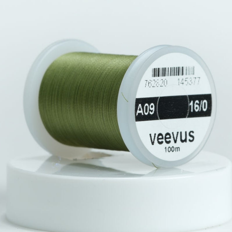 Veevus 16/0 thread spool, olive green