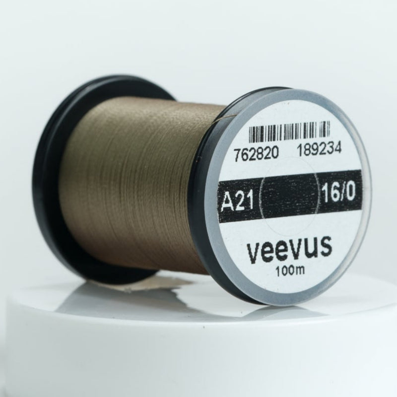 Veevus thread 16/0 spool, blue winged olive (A21)