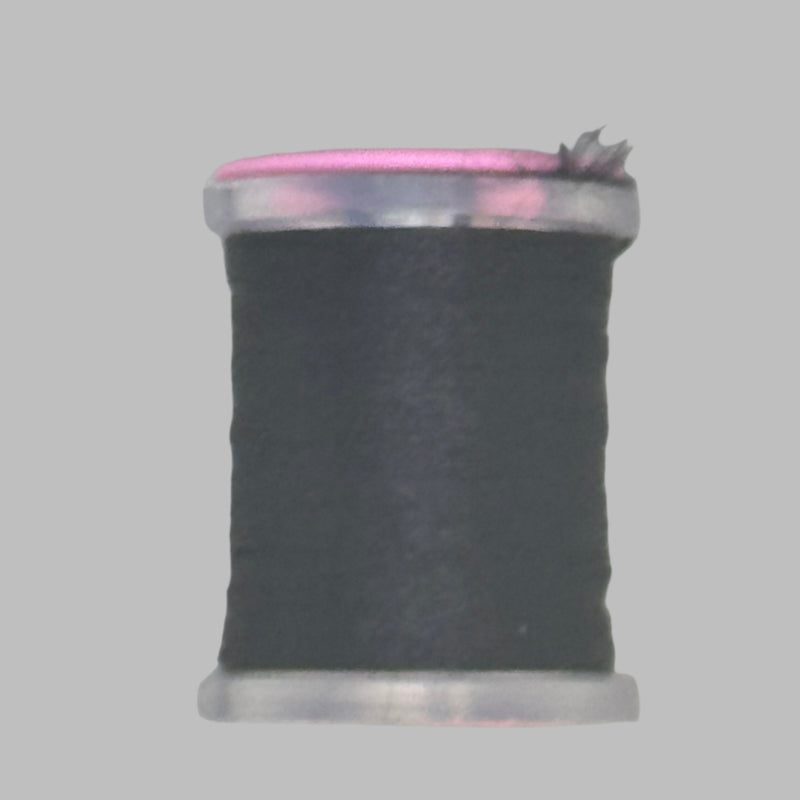 Antron yarn spool, black