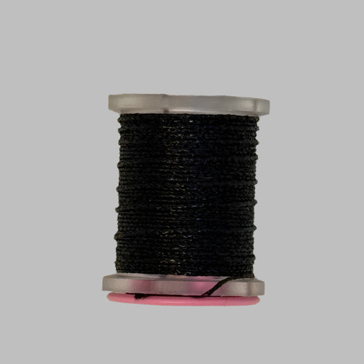 Black colored Spooled Mini Sparkle Braid