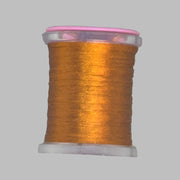 Antron yarn spool, golden brown