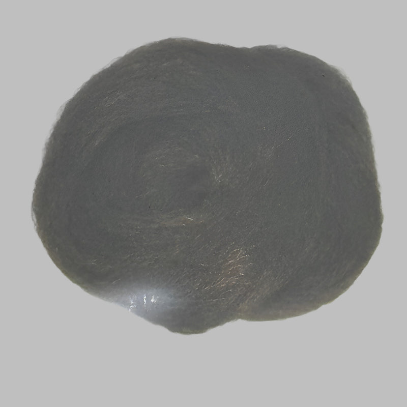 Betts Standard Z-Lon dubbing fibers, gray ball