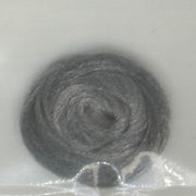Betts Standard Z-Lon dubbing fibers, gray ball in packet