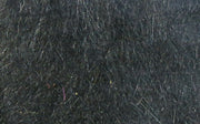Fly tying dubbing fibers in dark charcoal blue