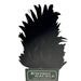 Black colored Hen Saddle Hackle