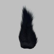 Large bucktail tuft, dark black