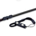 close up of black rod holder as seen on part of rod