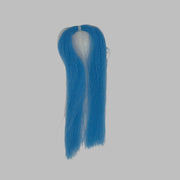 Flashabou accent fiber bundle in blue with hair clip