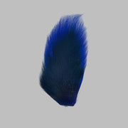 Medium bucktail tuft, vivid blue