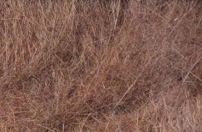 Close up of brown Hareline Dubbin
