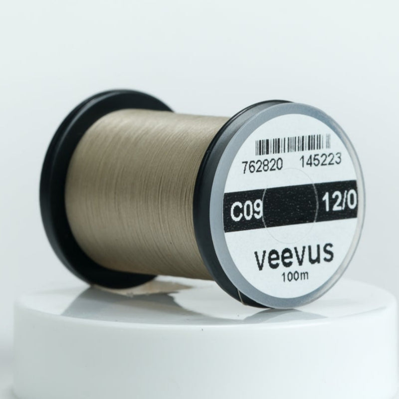 Veevus Thread 12/0 spool, tan/beige thread, 100m
