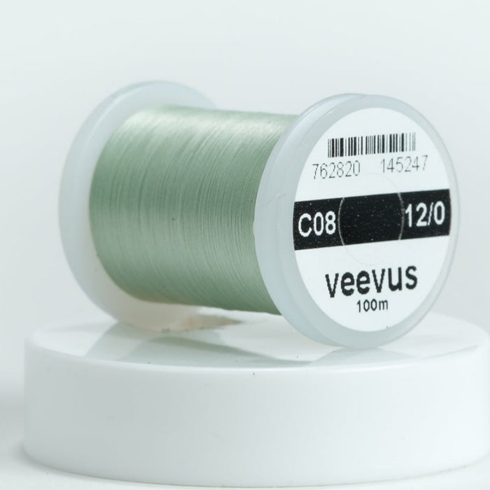 Close up Lt Olive Veevus Thread 12/0