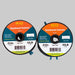Steelhead/salmon tippet spools: 12 lb (.014 in) and 10 lb (.012 in)