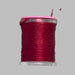 Spool of claret colored Antron yarn