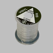 Vinyl D-rib cord spool in clear